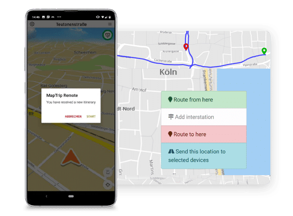 Truck GPS App for Android